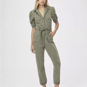 Olive Green Women's Jumpsuit, Paige size 0, NWT